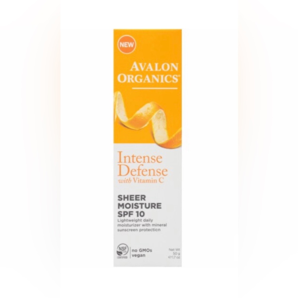 Intense Defense Vitamin C Facial Serum - Orange/White